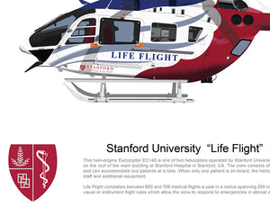 Stanford University EC145 "Life Flight" N145SU