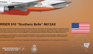 McDonnell Douglas DC-10 10 Tanker 910 "Southern Belle" N612AX -  LIMITED EDITION