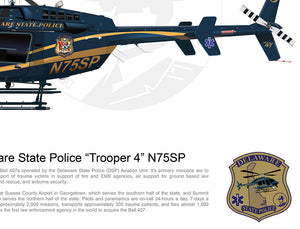 Delaware State Police Bell 407 "Trooper 4" N75SP