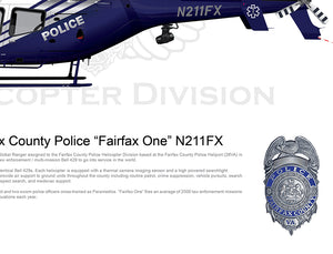 Fairfax County Police Bell 429 "Fairfax One" N211FX