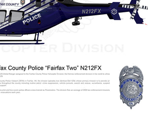 Fairfax County Police Bell 429 "Fairfax Two" N212FX