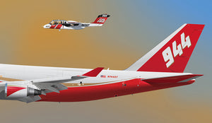 Global SuperTanker 944 Boeing 747 N744ST - LIMITED EDITION