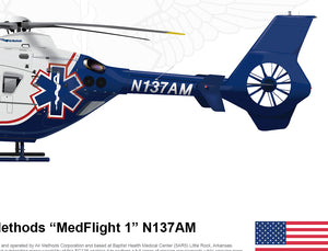 Air Methods “MedFlight 1” N137AM AIRBUS EC135