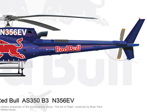 Red Bull Airbus AS350 B3 N356EV