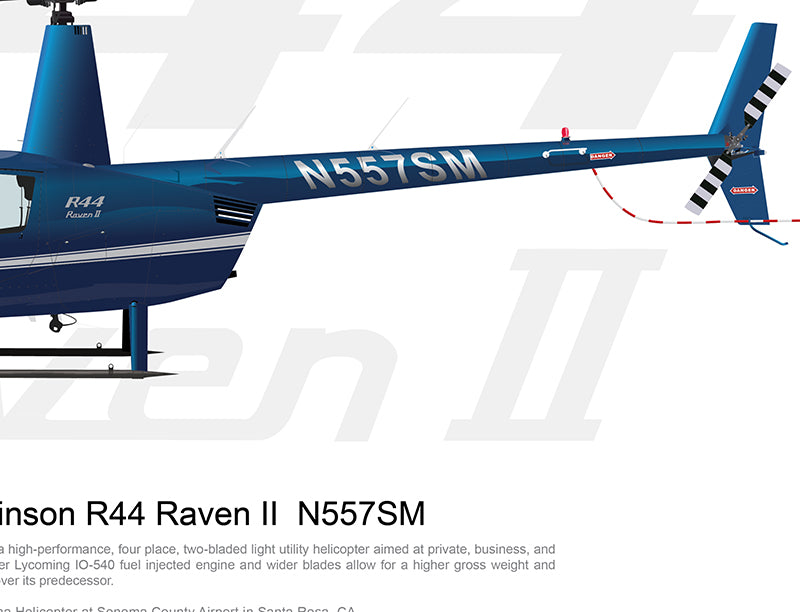 Robinson R44 Raven II N557SM - HELICO