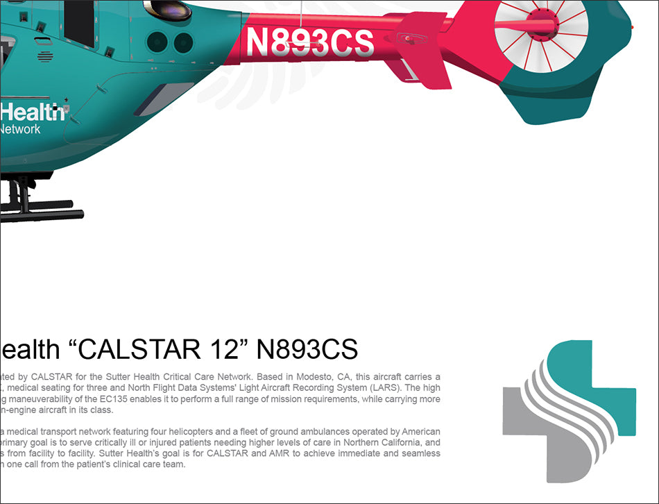 Sutter Health " CALSTAR 12" N893CS