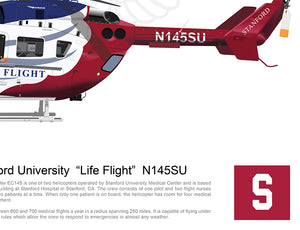 Stanford University EC145 "Life Flight" N145SU