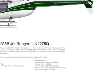 Bell 206B Jet Ranger III N2275Q