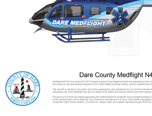 Dare County MedFlight Airbus EC145 T2 N401MF