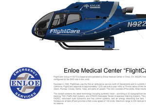 Enloe Medical Center Airbus H130 FlightCare