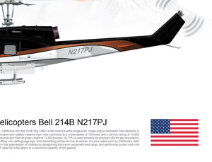 Bell 214B N217PJ PJ Helicopters