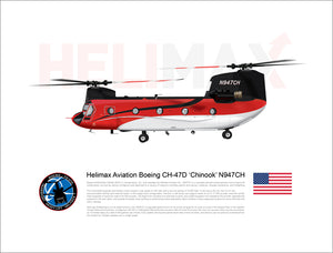 Helimax Aviation Boeing CH-47D ‘Chinook’ N947CH - FLYING