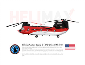 Helimax Aviation Boeing CH-47D ‘Chinook’ N949CH - FLYING