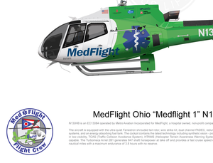 MedFlight Ohio Airbus EC130 “MedFlight 1” N130HB