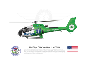 MedFlight Ohio Airbus EC130 “MedFlight 1” N130HB