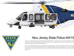 New Jersey State Police AgustaWestland AW139 N7NJ - LANDED