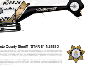 Sacramento County Sheriff Airbus EC-120 STAR 8 N277JK